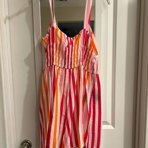 H&M Striped Romper short jumper brand new size M